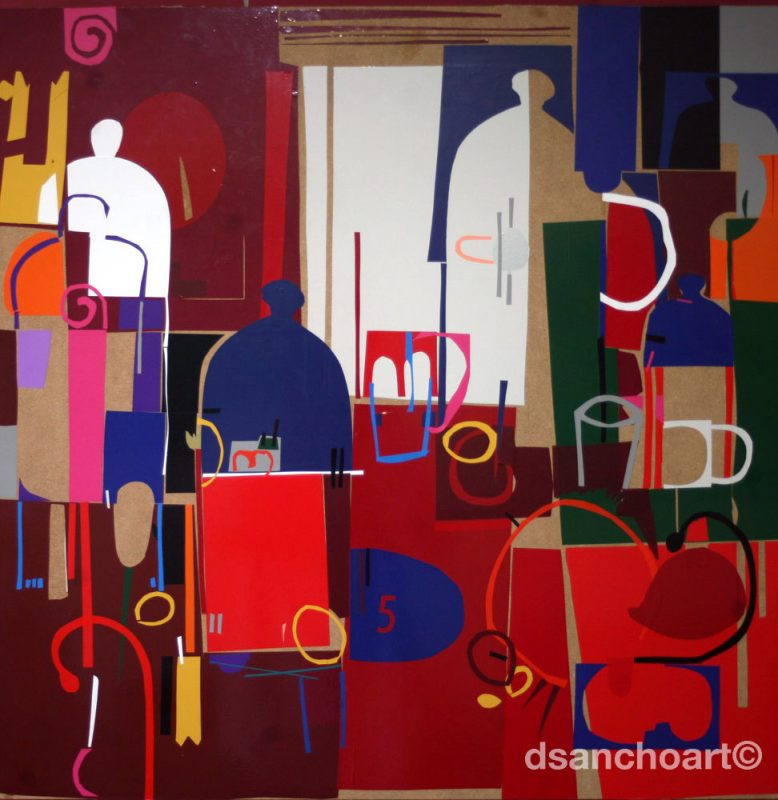 David-Sancho-Collages -Marroquíes