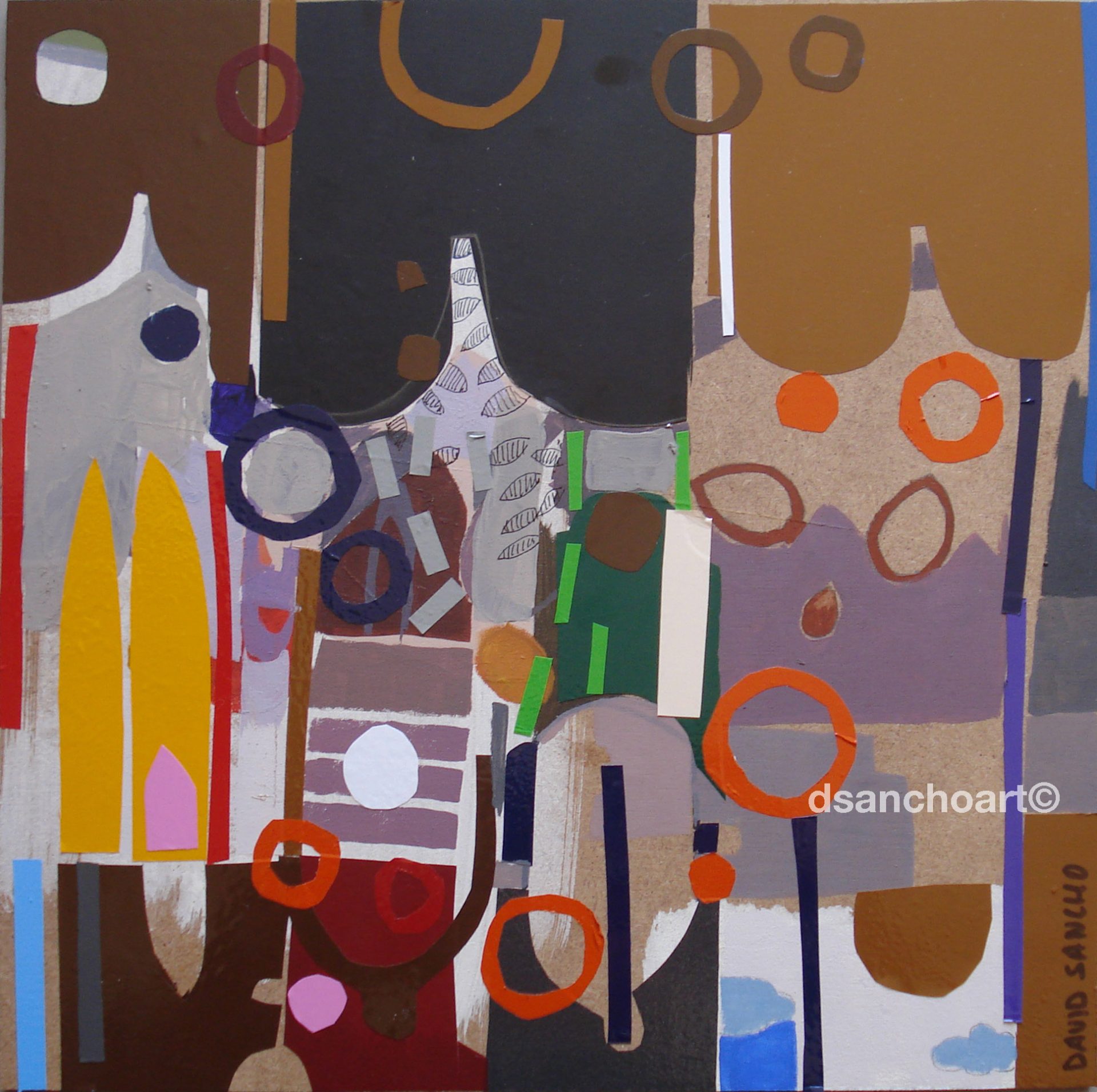 David-Sancho-Collages -Marroquíes
