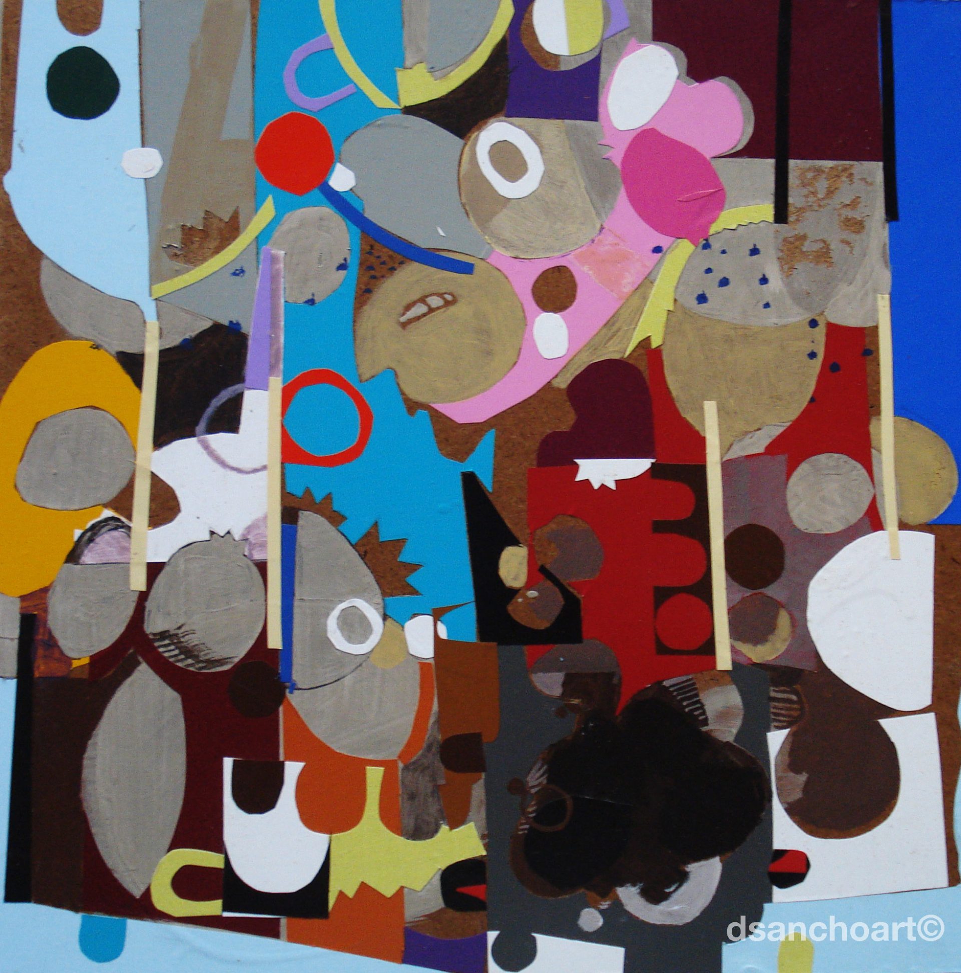 David-Sancho-Collages -Marroquíes